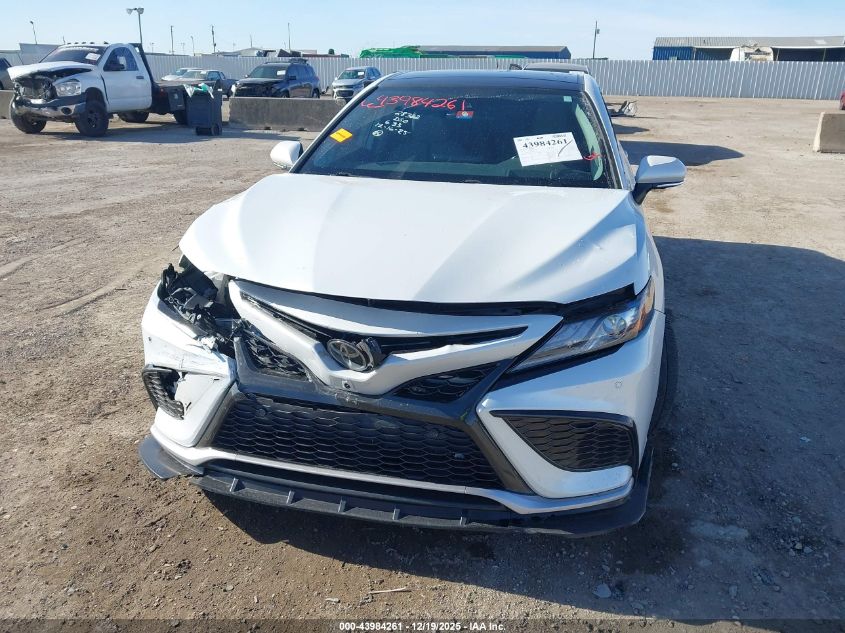 2022 Toyota Camry Xse V6 VIN: 4T1KZ1AK7NU061202 Lot: 43984261