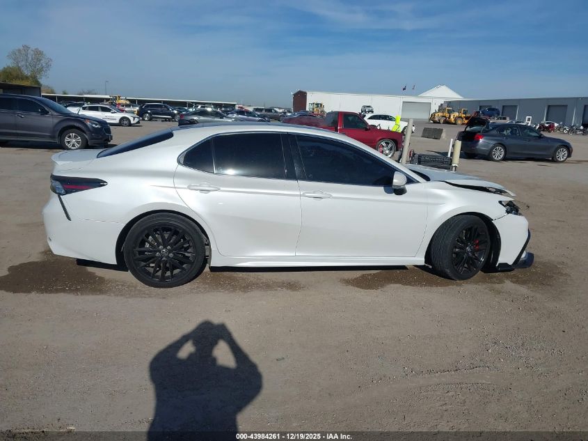 2022 Toyota Camry Xse V6 VIN: 4T1KZ1AK7NU061202 Lot: 43984261