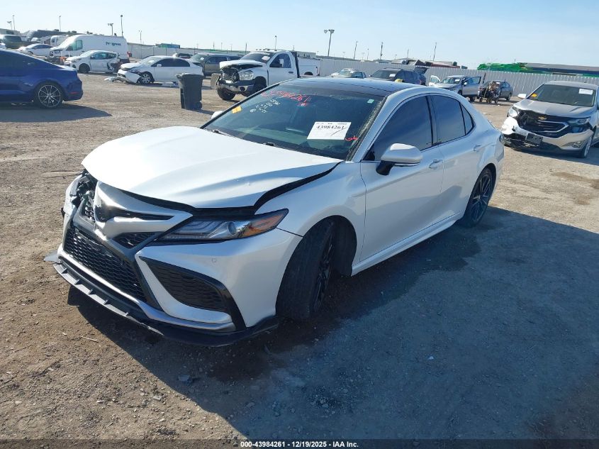 2022 Toyota Camry Xse V6 VIN: 4T1KZ1AK7NU061202 Lot: 43984261