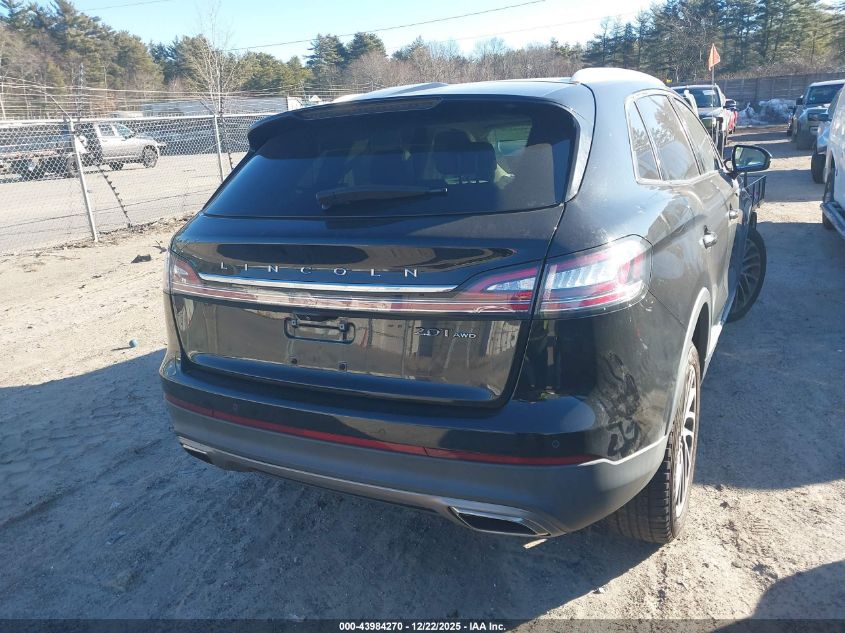 2020 Lincoln Nautilus Reserve VIN: 2LMPJ8K99LBL21995 Lot: 43984270