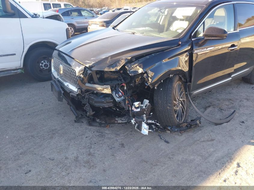 2020 Lincoln Nautilus Reserve VIN: 2LMPJ8K99LBL21995 Lot: 43984270