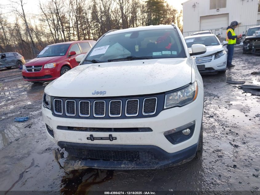 2018 Jeep Compass Latitude 4X4 VIN: 3C4NJDBB8JT349761 Lot: 43984274