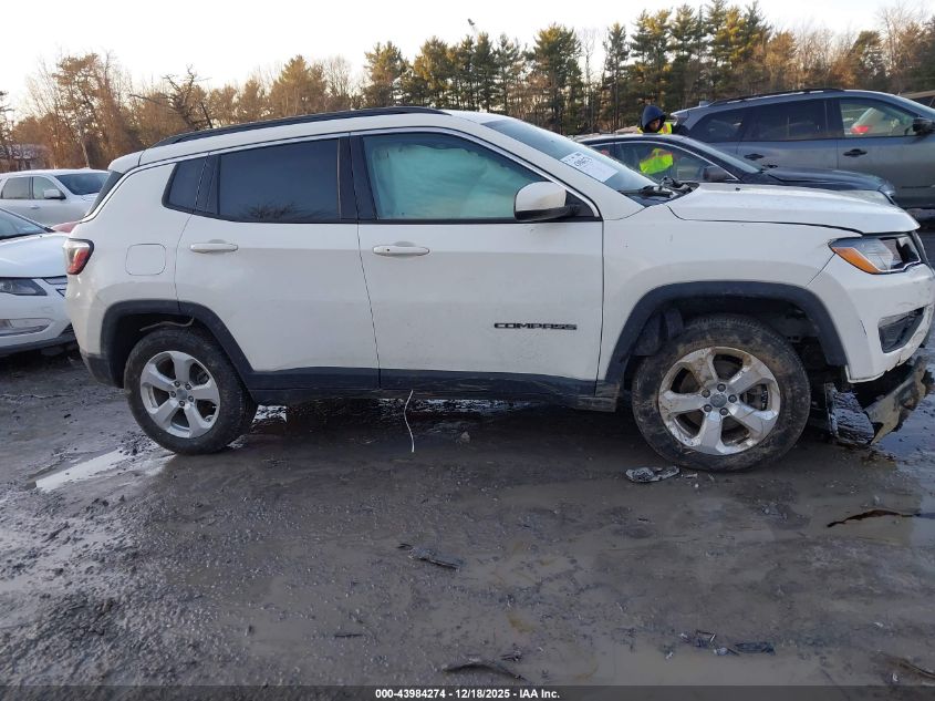 2018 Jeep Compass Latitude 4X4 VIN: 3C4NJDBB8JT349761 Lot: 43984274