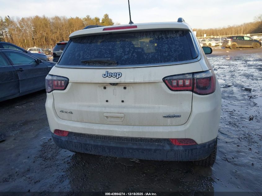 2018 Jeep Compass Latitude 4X4 VIN: 3C4NJDBB8JT349761 Lot: 43984274