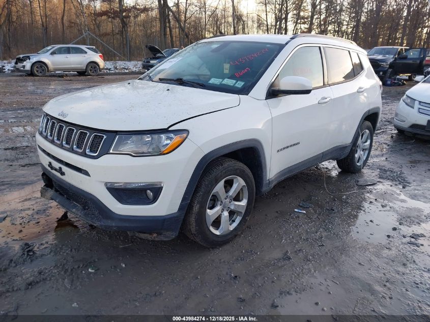 2018 Jeep Compass Latitude 4X4 VIN: 3C4NJDBB8JT349761 Lot: 43984274