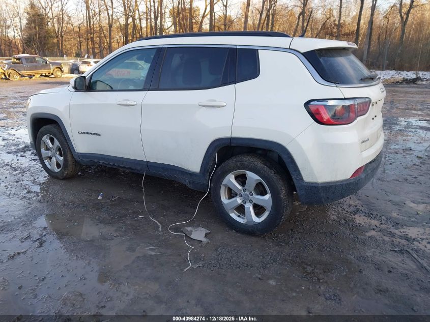 2018 Jeep Compass Latitude 4X4 VIN: 3C4NJDBB8JT349761 Lot: 43984274