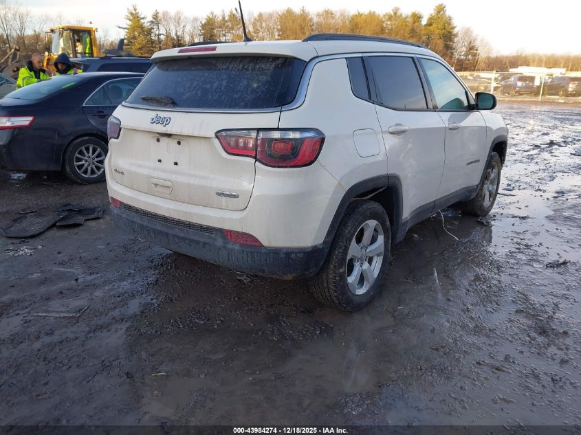 2018 Jeep Compass Latitude 4X4 VIN: 3C4NJDBB8JT349761 Lot: 43984274