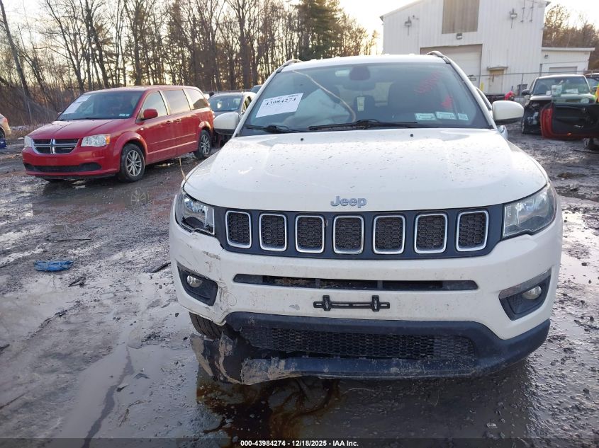 2018 Jeep Compass Latitude 4X4 VIN: 3C4NJDBB8JT349761 Lot: 43984274