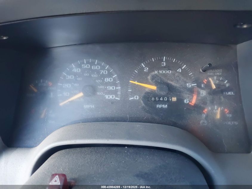 1997 Chevrolet S-10 Ls Fleetside VIN: 1GCCS19W7VK101343 Lot: 43984289