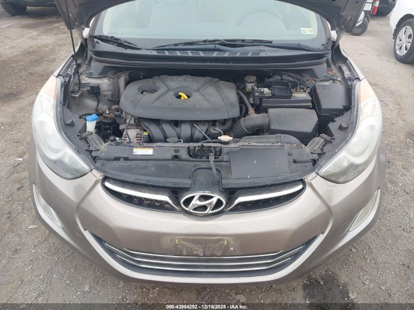 2012 Hyundai Elantra Limited VIN: 5NPDH4AE4CH094869 Lot: 43984292