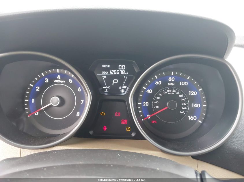 2012 Hyundai Elantra Limited VIN: 5NPDH4AE4CH094869 Lot: 43984292