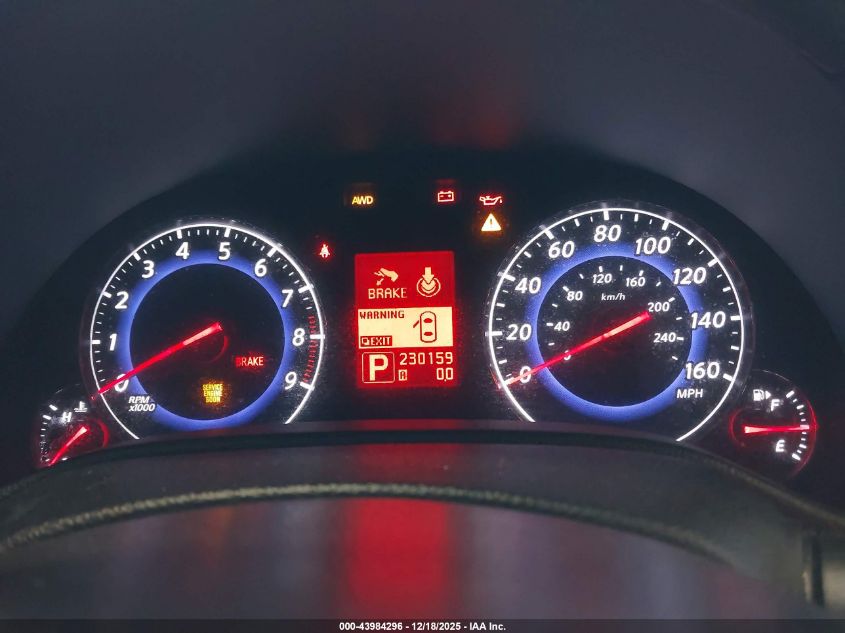 2008 Infiniti G35X VIN: JNKBV61F38M271203 Lot: 43984296