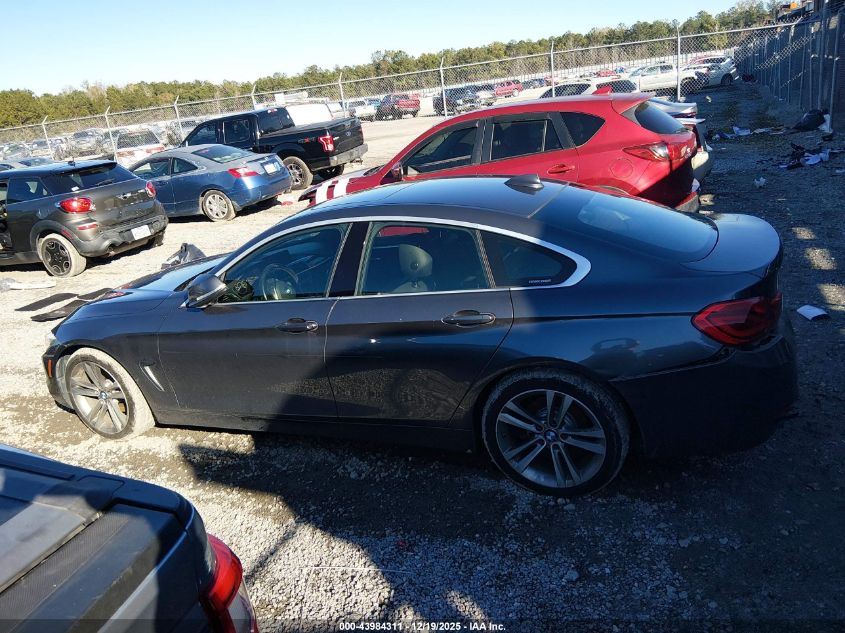 2019 BMW 430I Gran Coupe VIN: WBA4J1C5XKBM18369 Lot: 43984311