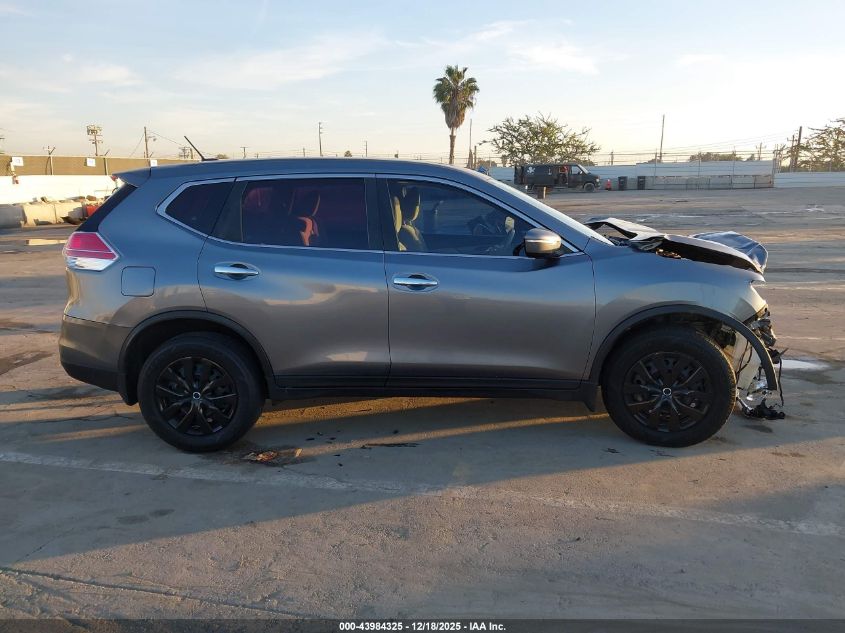 2015 Nissan Rogue S VIN: KNMAT2MT0FP577557 Lot: 43984325