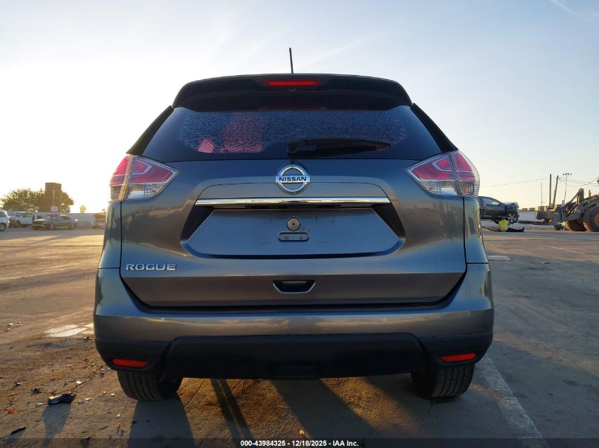 2015 Nissan Rogue S VIN: KNMAT2MT0FP577557 Lot: 43984325