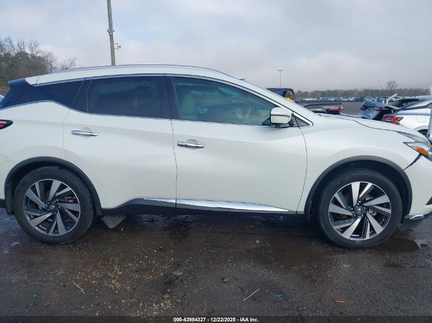 2016 Nissan Murano Platinum VIN: 5N1AZ2MG3GN169919 Lot: 43984327