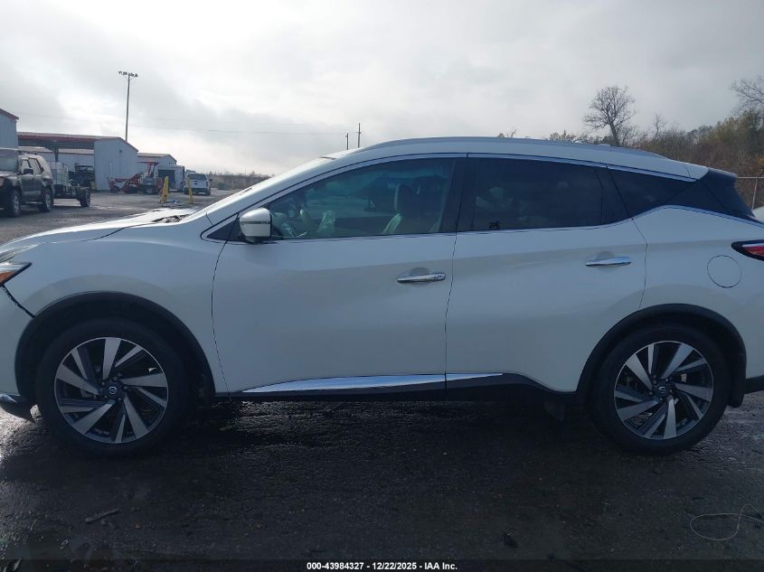 2016 Nissan Murano Platinum VIN: 5N1AZ2MG3GN169919 Lot: 43984327