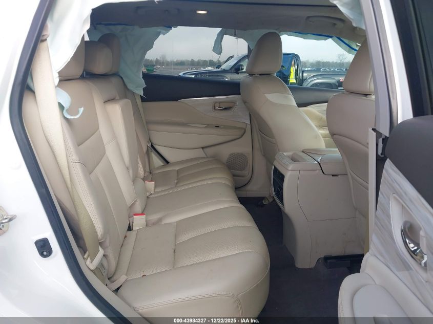 2016 Nissan Murano Platinum VIN: 5N1AZ2MG3GN169919 Lot: 43984327