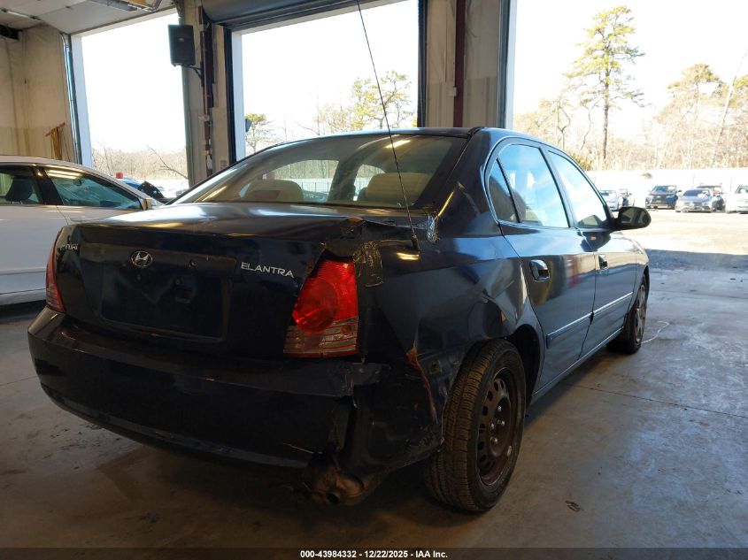 2006 Hyundai Elantra Gls/Limited VIN: KMHDN46D06U291861 Lot: 43984332