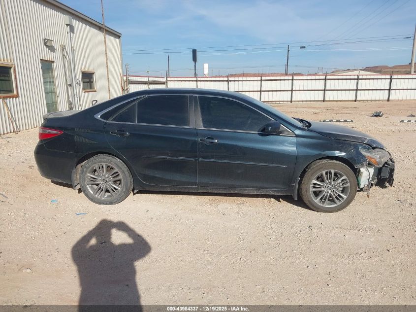 2015 Toyota Camry Se VIN: 4T1BF1FK7FU046847 Lot: 43984337