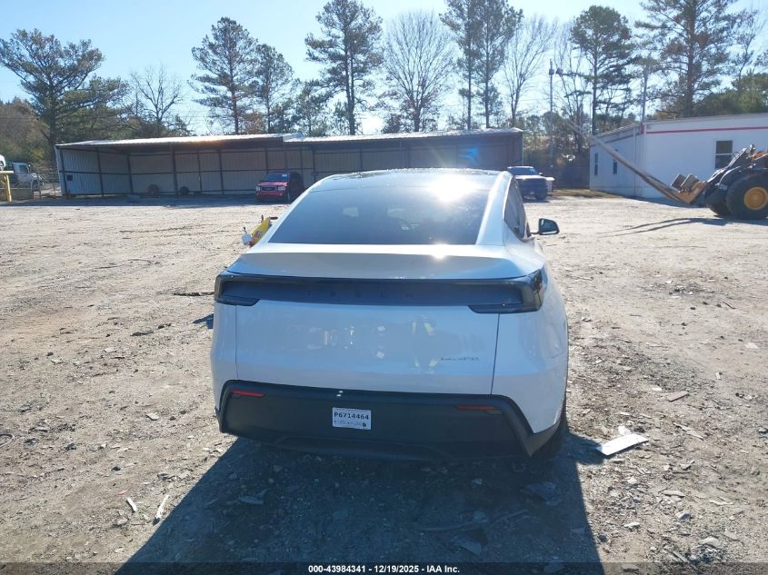 2026 Tesla Model Y Long Range Launch Series/Premium All-Wheel Drive VIN: 7SAYGDEE1TA393717 Lot: 43984341