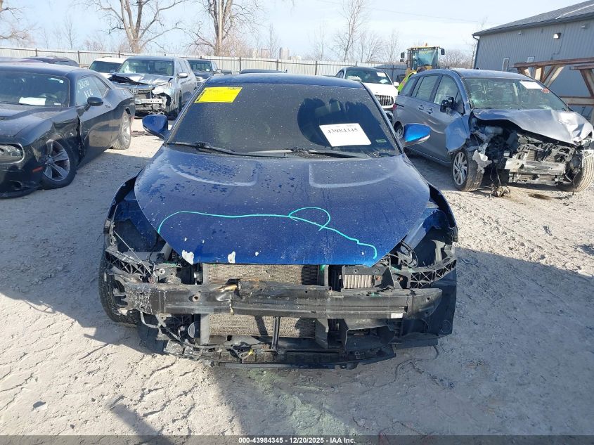 2016 Hyundai Veloster Turbo VIN: KMHTC6AE5GU299145 Lot: 43984345