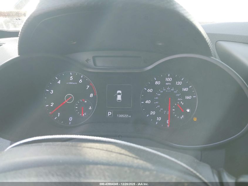 2016 Hyundai Veloster Turbo VIN: KMHTC6AE5GU299145 Lot: 43984345