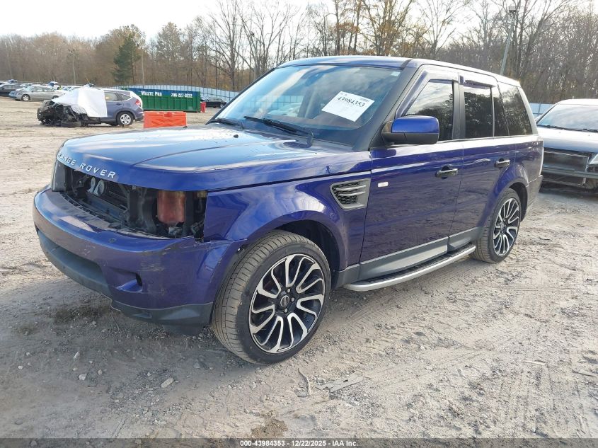 2010 Land Rover Range Rover Sport Hse VIN: SALSK2D44AA252673 Lot: 43984353