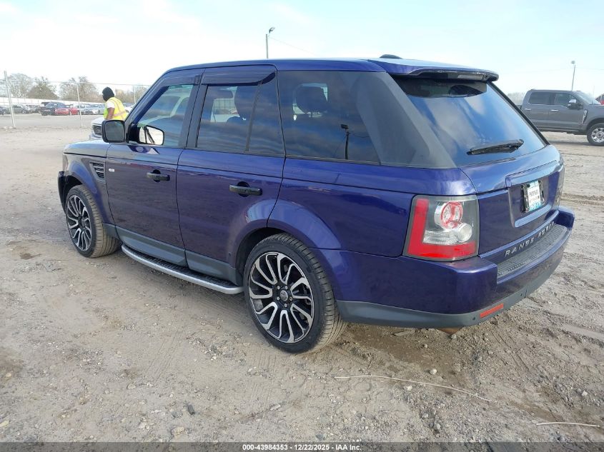 2010 Land Rover Range Rover Sport Hse VIN: SALSK2D44AA252673 Lot: 43984353