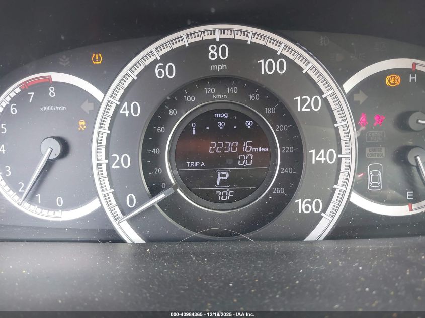 2013 Honda Accord Lx VIN: 1HGCR2F39DA251472 Lot: 43984365