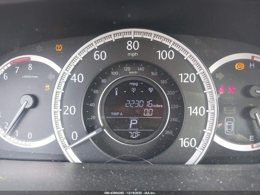 2013 Honda Accord Lx VIN: 1HGCR2F39DA251472 Lot: 43984365