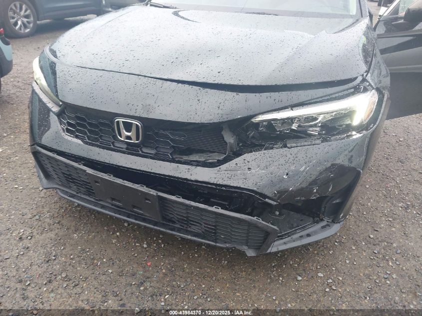 2025 Honda Civic Lx VIN: 2HGFE2F22SH601667 Lot: 43984370