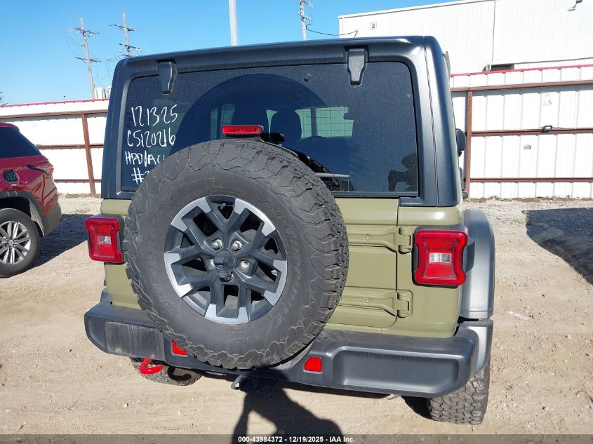 2025 Jeep Wrangler 4-Door Rubicon 4X4 VIN: 1C4PJXFN2SW527528 Lot: 43984372