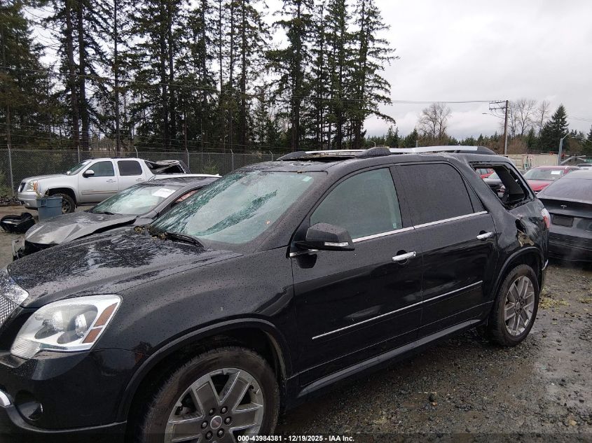 2012 GMC Acadia Denali VIN: 1GKKVTED6CJ319543 Lot: 43984381