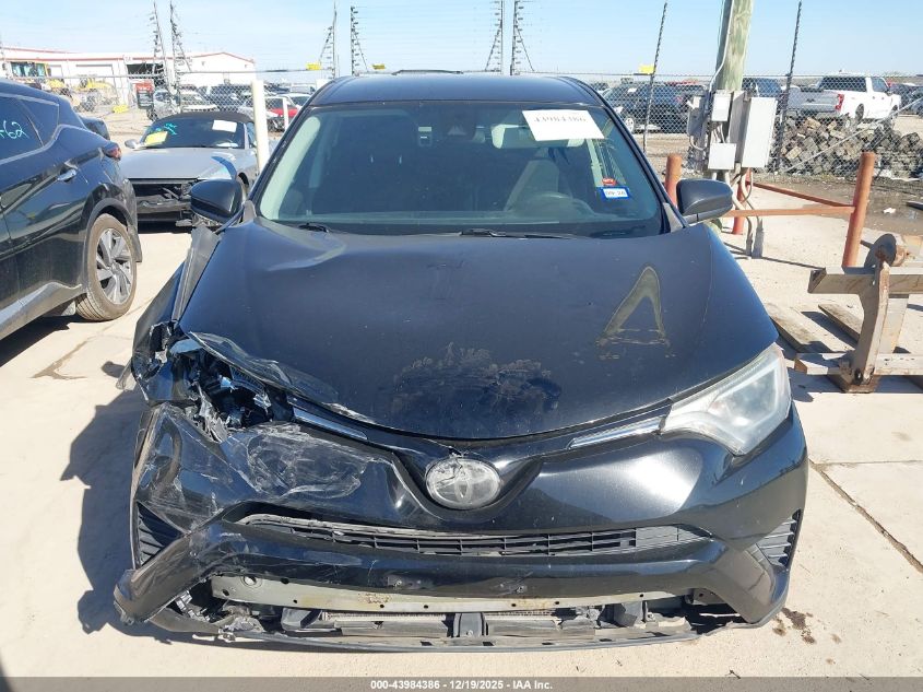 2018 Toyota Rav4 Le VIN: 2T3ZFREV8JW454816 Lot: 43984386