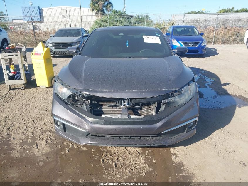 2019 Honda Civic Ex VIN: 2HGFC3B3XKH355610 Lot: 43984387
