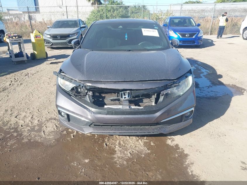 2019 Honda Civic Ex VIN: 2HGFC3B3XKH355610 Lot: 43984387