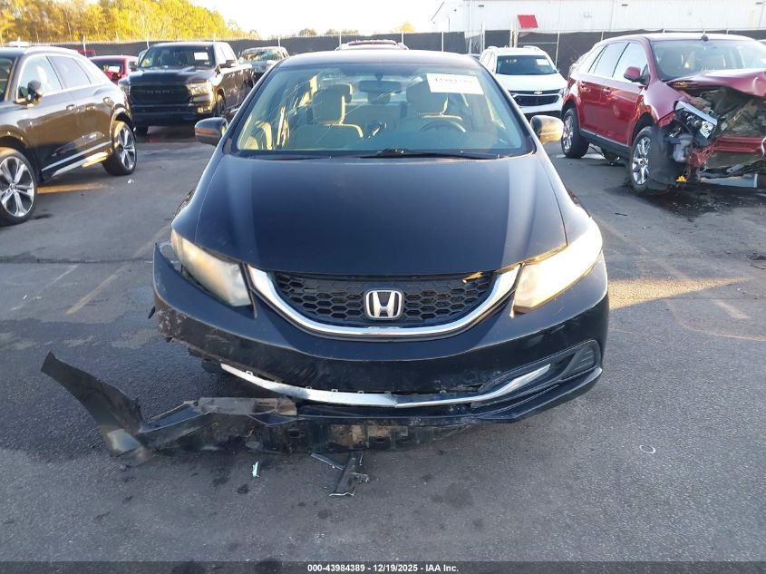 2015 Honda Civic Lx VIN: 19XFB2F57FE046184 Lot: 43984389