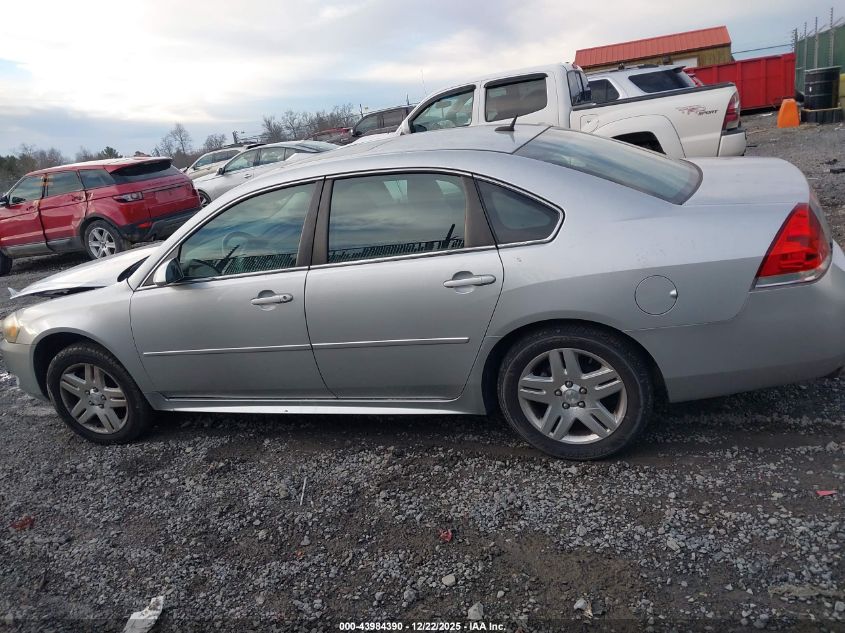 2013 Chevrolet Impala Lt VIN: 2G1WG5E36D1252635 Lot: 43984390