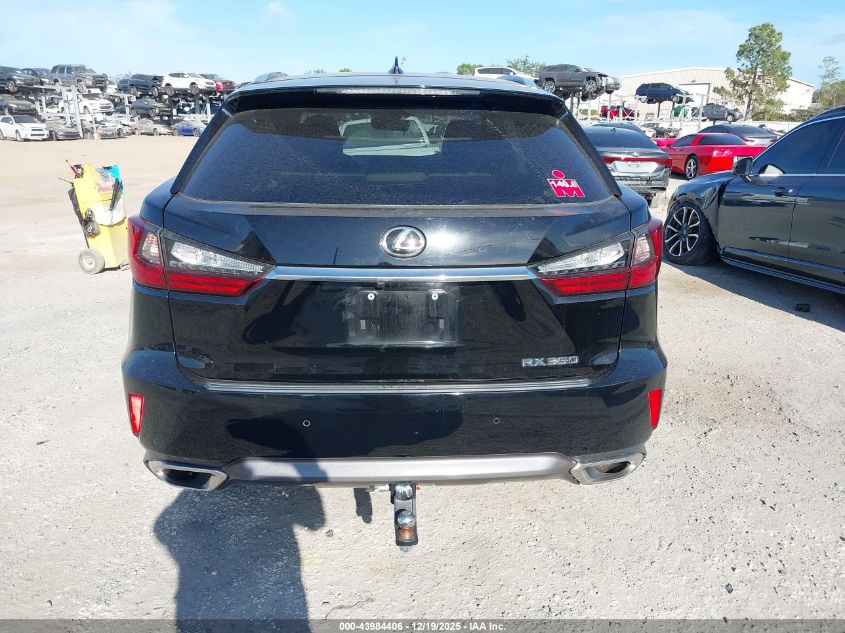 2018 Lexus Rx 350 VIN: 2T2ZZMCA9JC112596 Lot: 43984406
