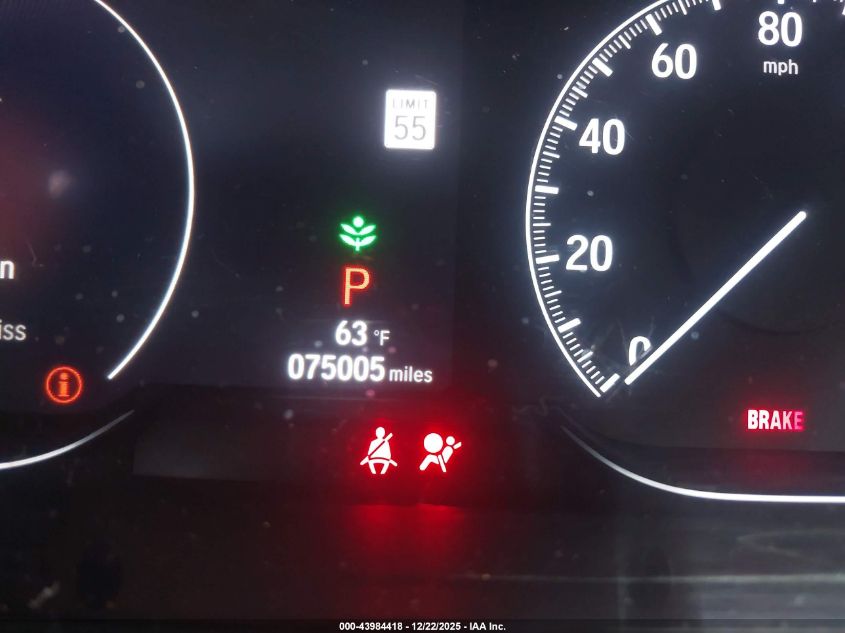 2019 Honda Accord Sport VIN: 1HGCV1F33KA154898 Lot: 43984418