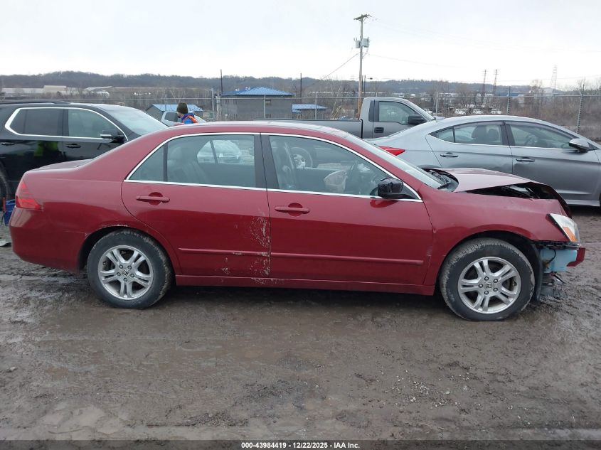2007 Honda Accord 2.4 Ex VIN: 1HGCM56887A006128 Lot: 43984419