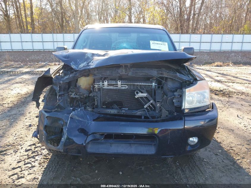 2012 Nissan Titan Sv VIN: 1N6BA0EK0CN308645 Lot: 43984422