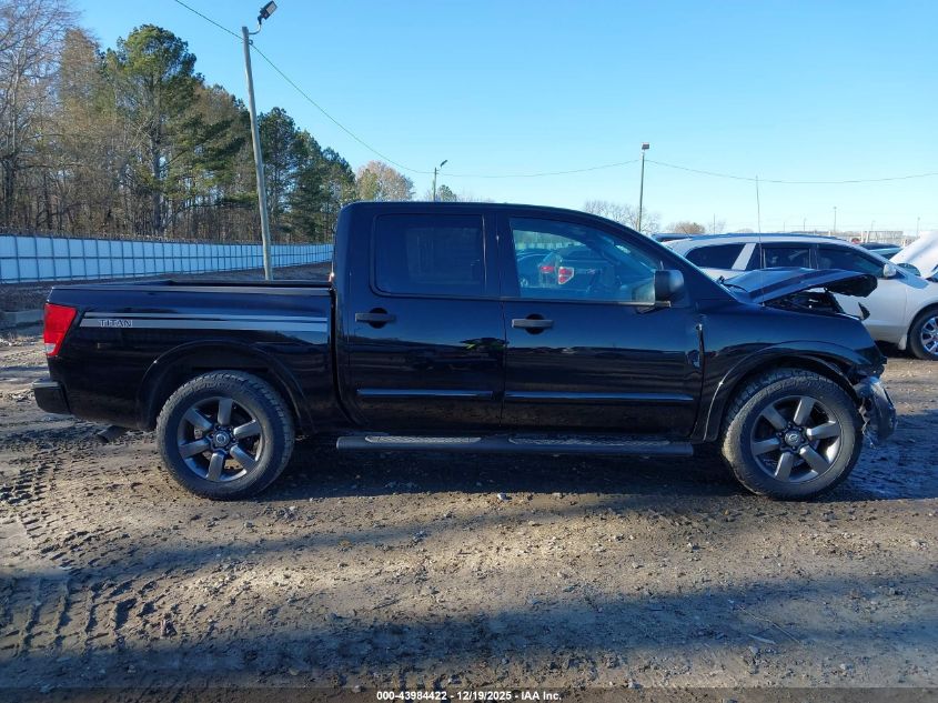 2012 Nissan Titan Sv VIN: 1N6BA0EK0CN308645 Lot: 43984422