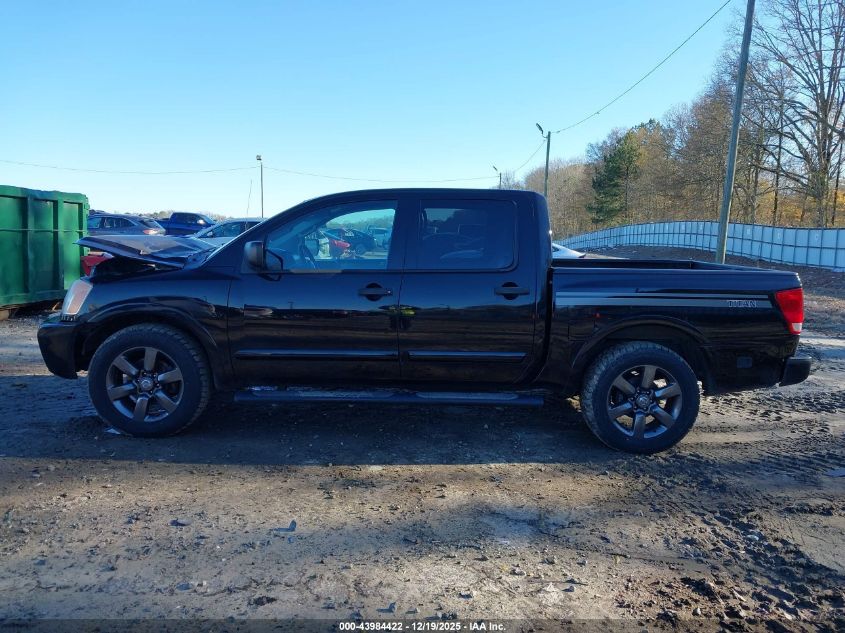 2012 Nissan Titan Sv VIN: 1N6BA0EK0CN308645 Lot: 43984422