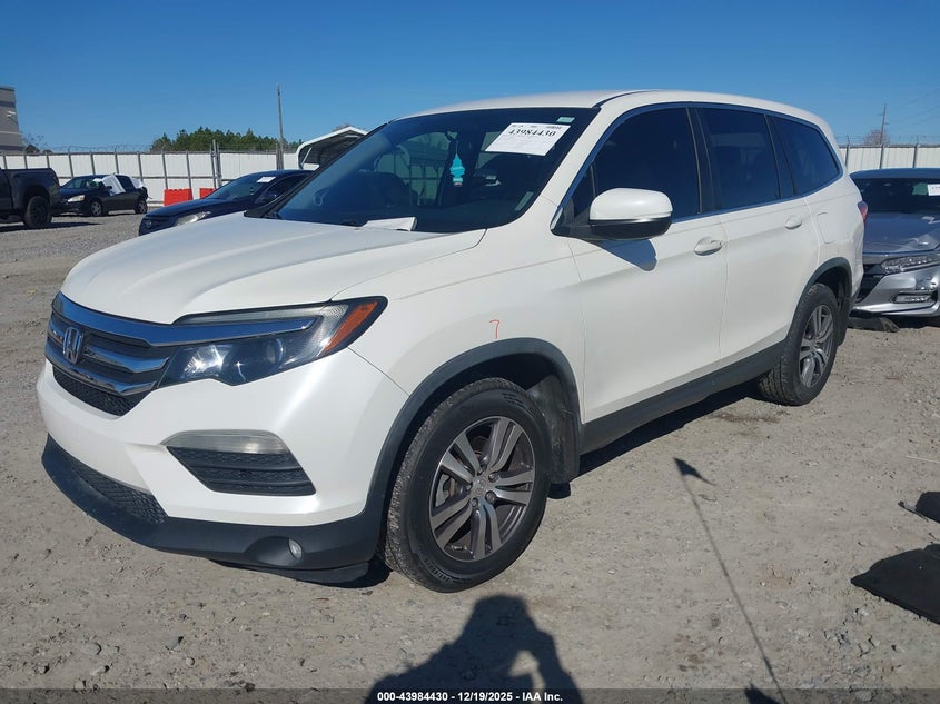 Vin: 5fnyf5h3xhb045747, lot: 44480139, honda pilot ex 20172