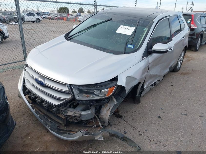 2018 Ford Edge Titanium VIN: 2FMPK4K89JBC13334 Lot: 43984440