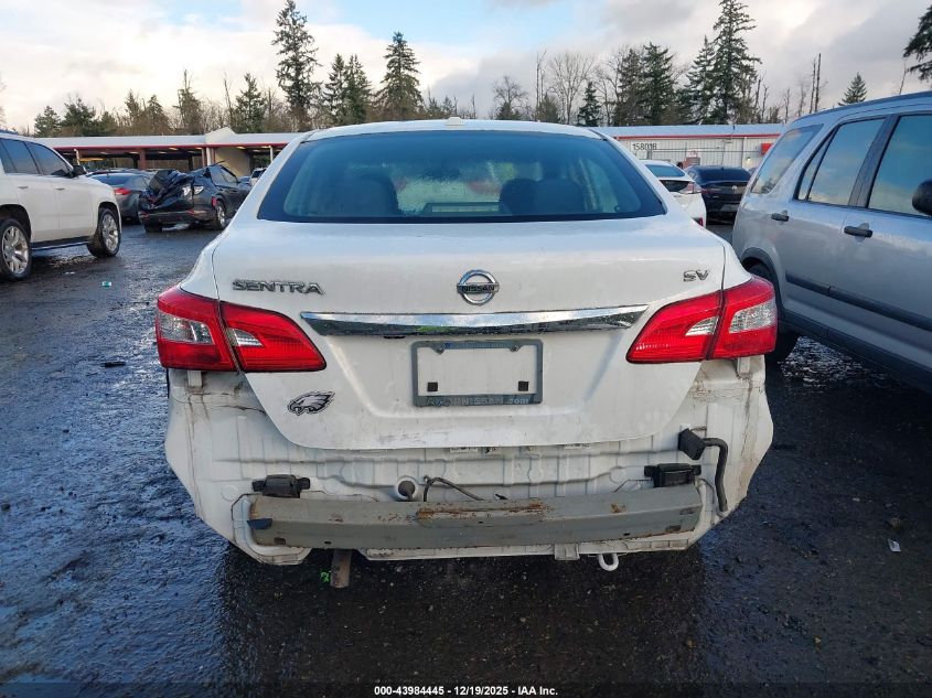 2017 Nissan Sentra Sv VIN: 3N1AB7AP6HL649046 Lot: 43984445