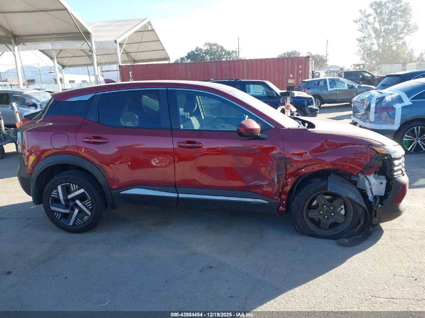 2025 Nissan Kicks Sv Fwd VIN: 3N8AP6CA8SL381954 Lot: 43984454