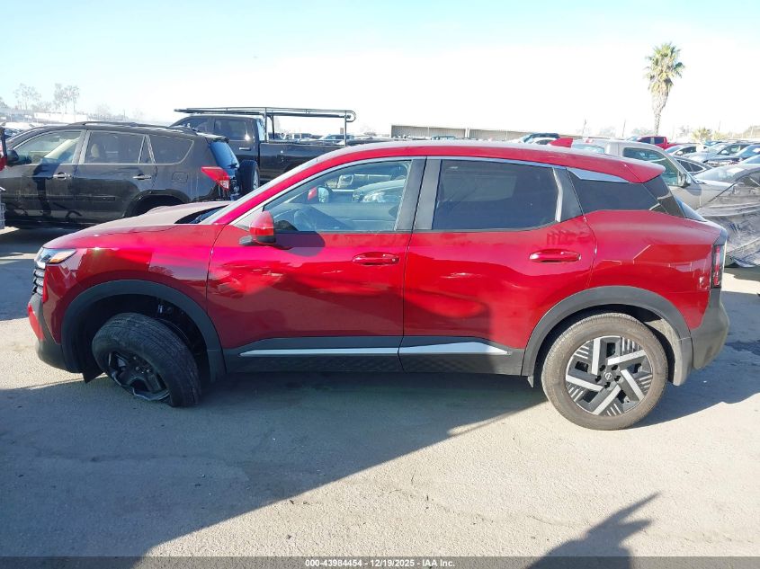 2025 Nissan Kicks Sv Fwd VIN: 3N8AP6CA8SL381954 Lot: 43984454